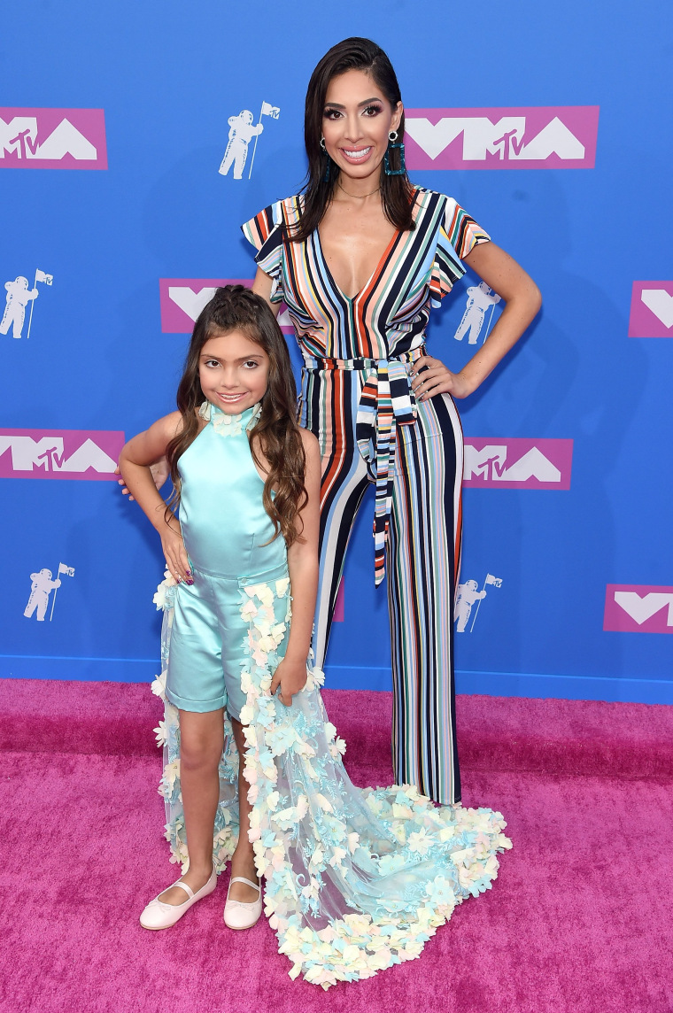 Sophie and Farrah Abraham at 2018 MTV VMAs