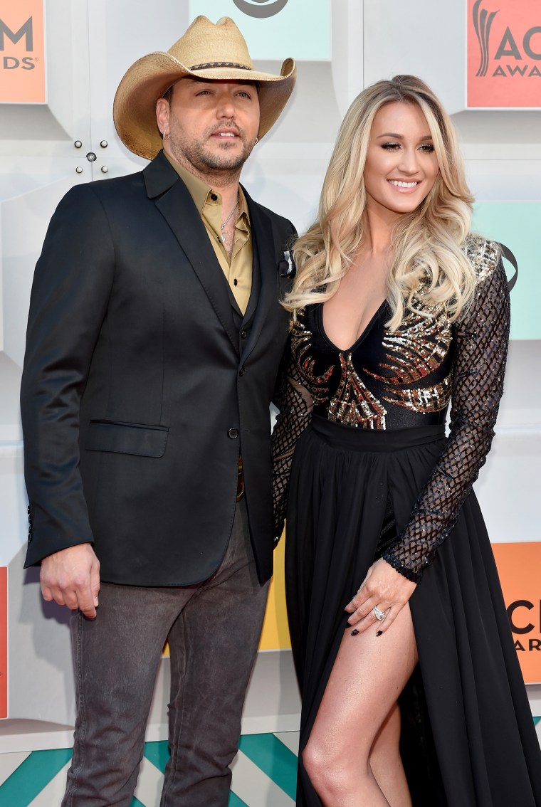 Jason Aldean and Brittany Kerr