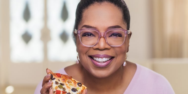 Oprah's Frozen Pizza Line With Cauliflower In The Crust