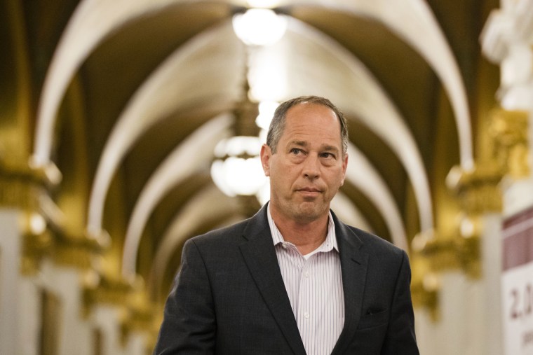 Senate President Pro Tempore Joe Scarnati in the Pennsylvania Capitol in 2017.