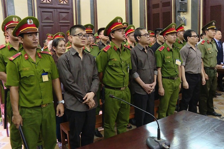 Image: Members of California-based Provisional National Government of Vietnam