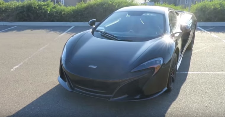 $350,000 McLaren sports car smashed up in California hit-run crash