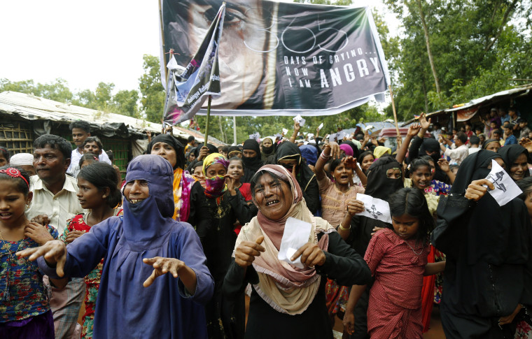 Image: One-year Anniversary of Rohingya refugee crisis