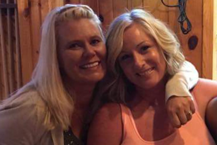 Krista Marie Sypher and her friend, Angie.