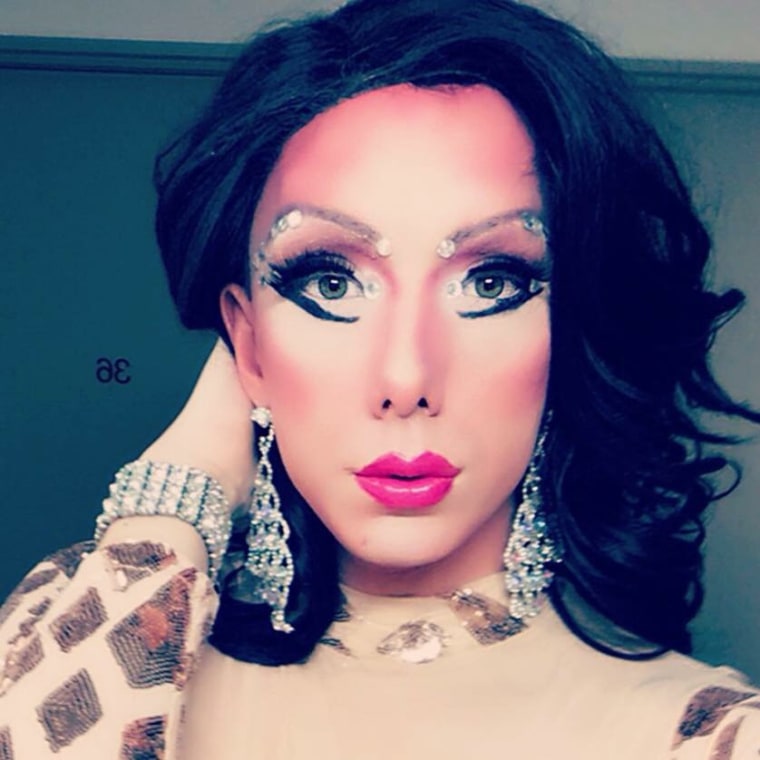 Navy drag queen 'Harpy Daniels' is serving looks — and the country