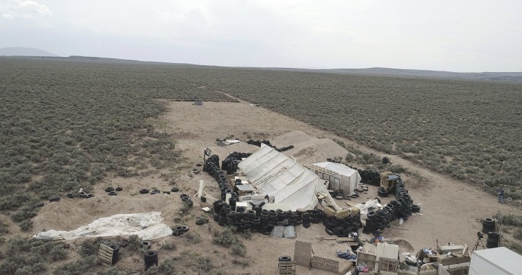 Image: A remote outpost near Amalia, New Mexico