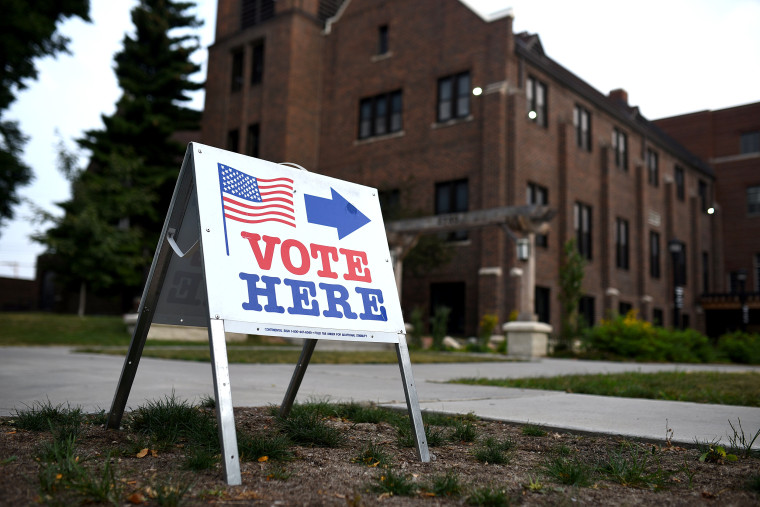 Image: Minnesota Primary Voters Head To The Polls