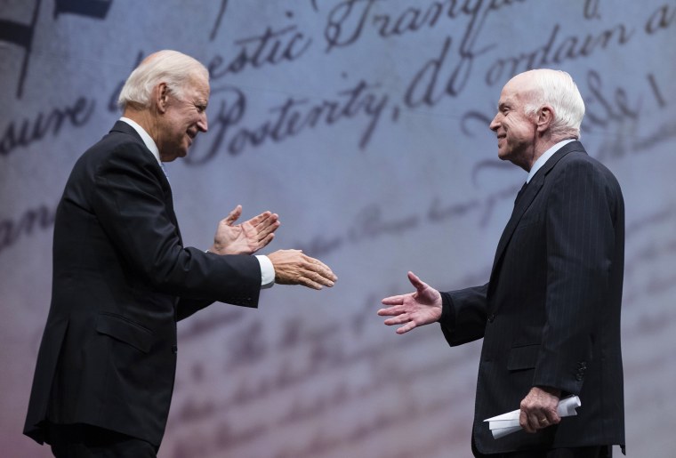 Image: Joe Biden, John McCain