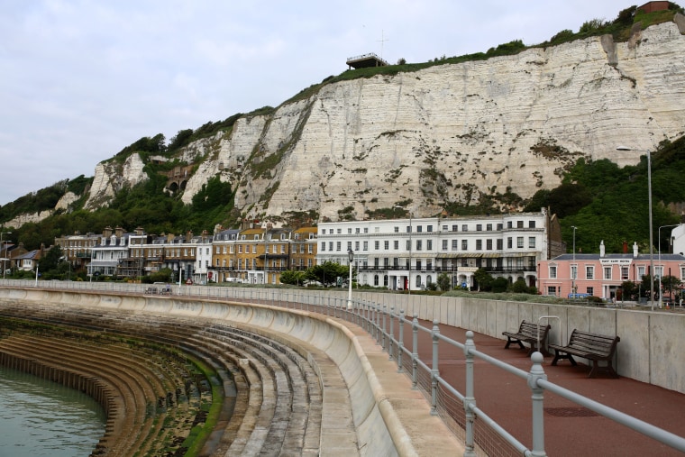 Image: Dover's white cliffs are immortalized in song.