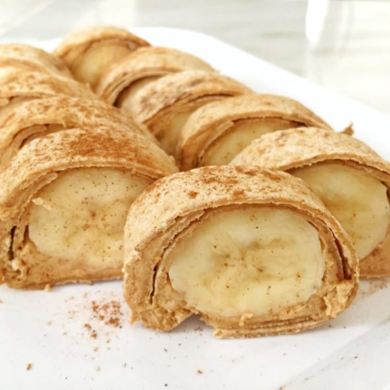 Peanut Butter and Banana Sushi