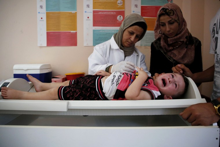 Image: Palestinian UNRWA Aid
