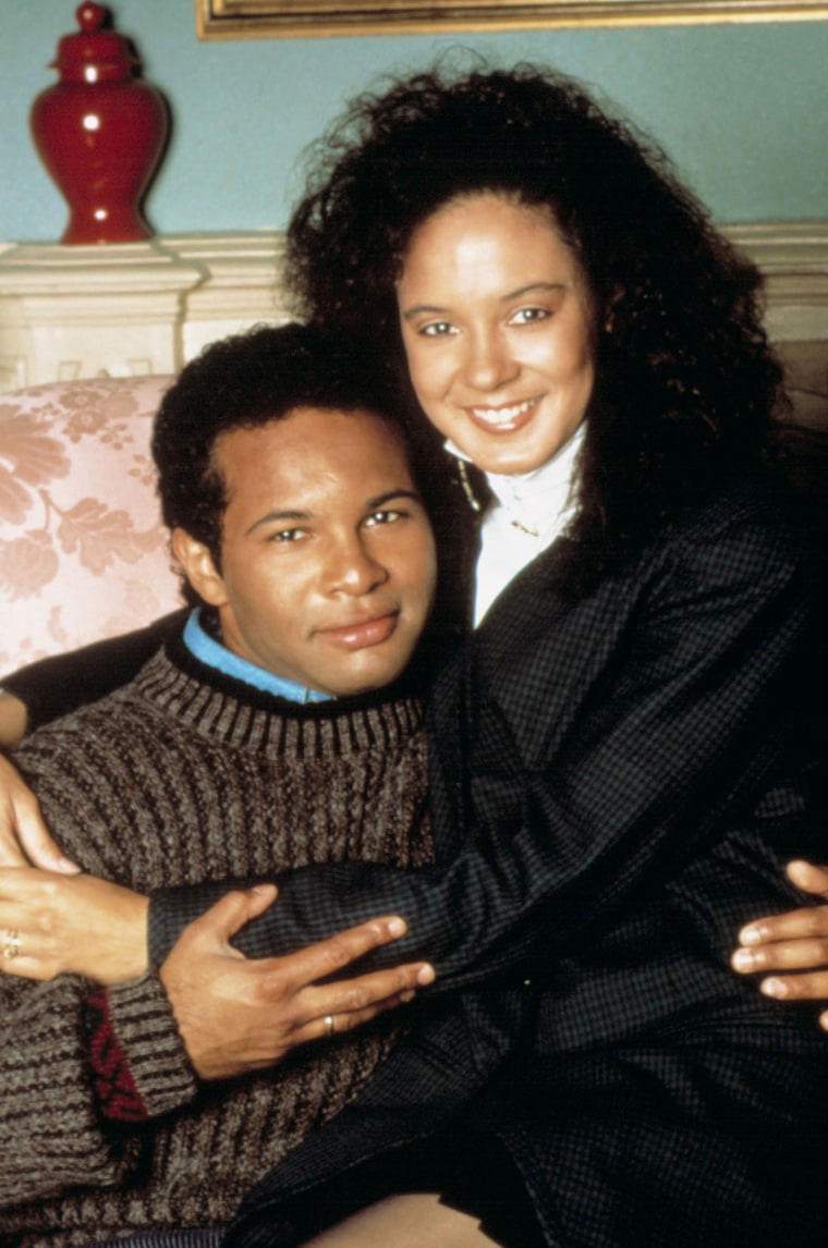 Geoffrey Owens and Sabrina Le Beauf on "The Cosby Show," where th...