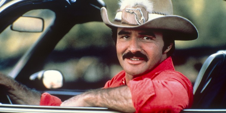 Burt Reynolds in "Smokey and the Bandit" 