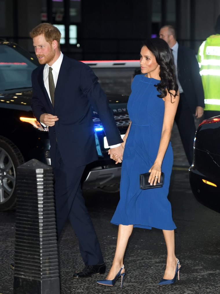 The Duke &amp; Duchess Of Sussex Attend "100 Days To Peace" Commemorative Concert