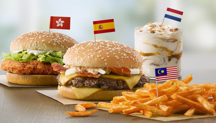 McDonald's Flavors From Abroad