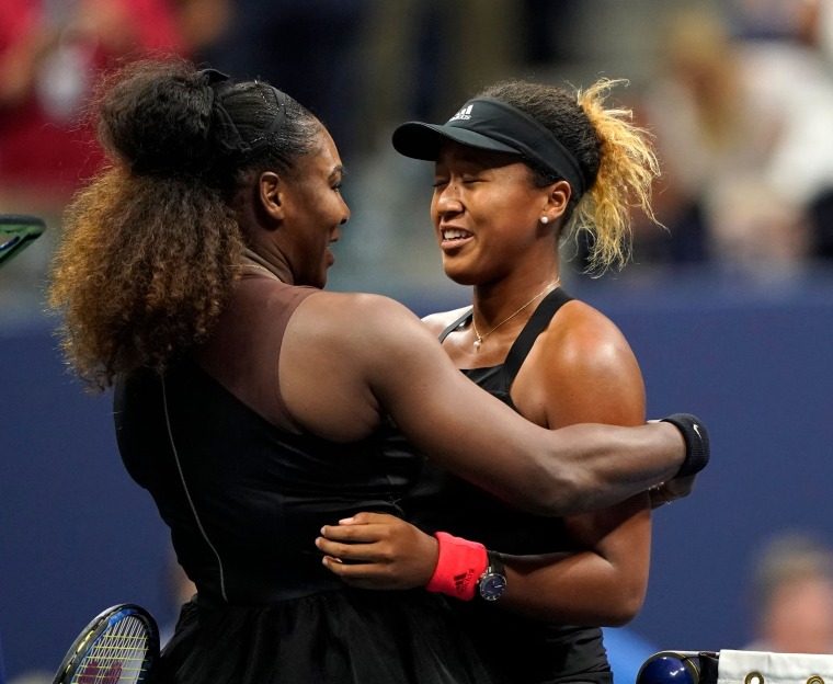 Serena Williams and Naomi Osaka