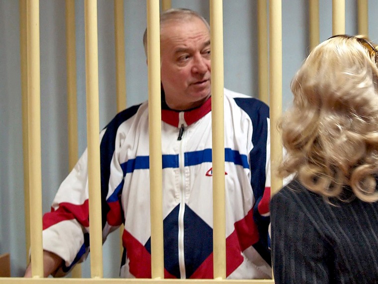 Image: Poisoned ex-spy Sergei Skripal pictured in 2006.