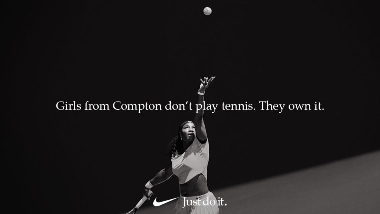 Image: Serena Williams' Nike ad