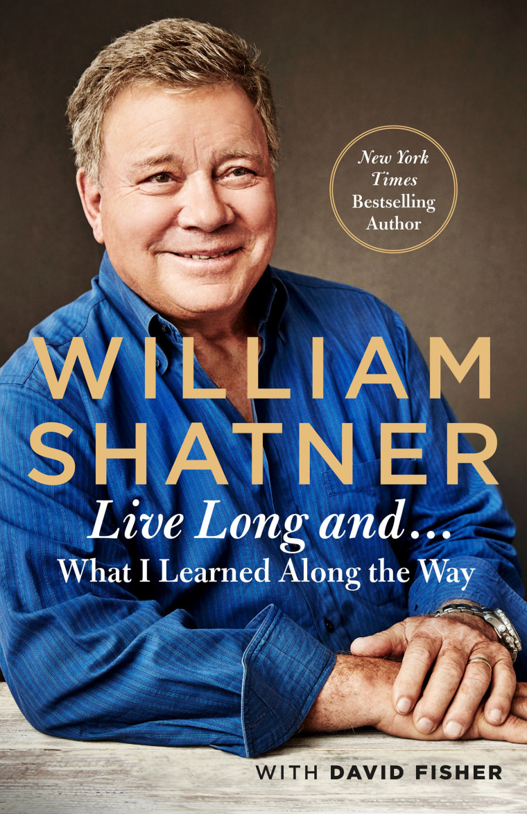 Image: William Shatner's new book  "Live Long And ...: What I Learned Along the Way"