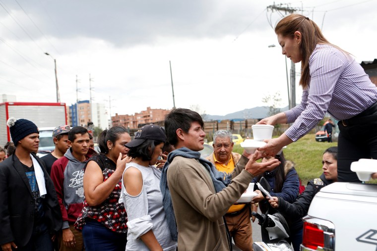 Image: Venezuelan migrants