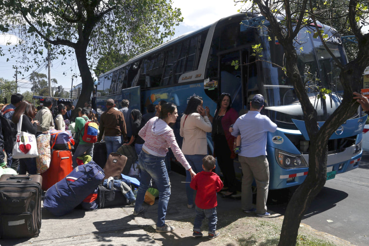 Image: Venezuelan migrants