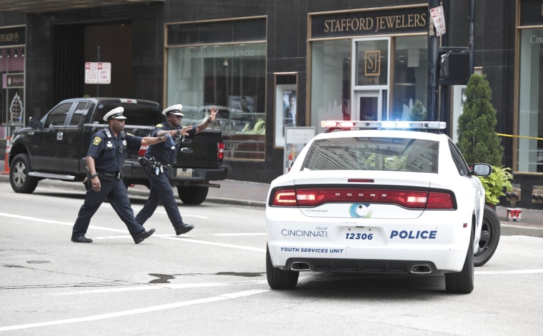 Image: Shooter Opens Fire In Downtown Cincinnati, Four Dead Including The Gunman