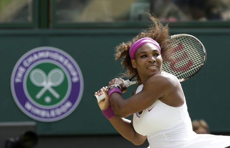 Image: Serena Williams Wimbledon 2012