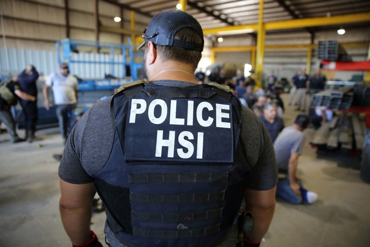 Image: ICE raid Sumner Texas