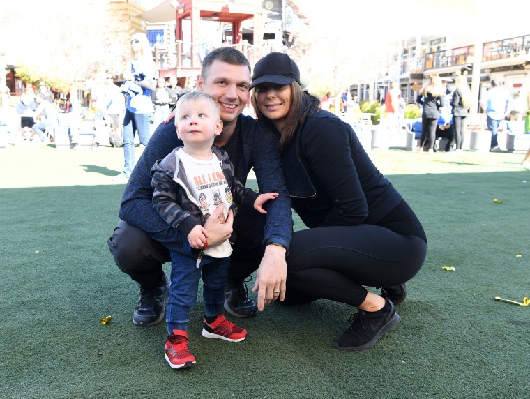 Nick Carter and wife Lauren