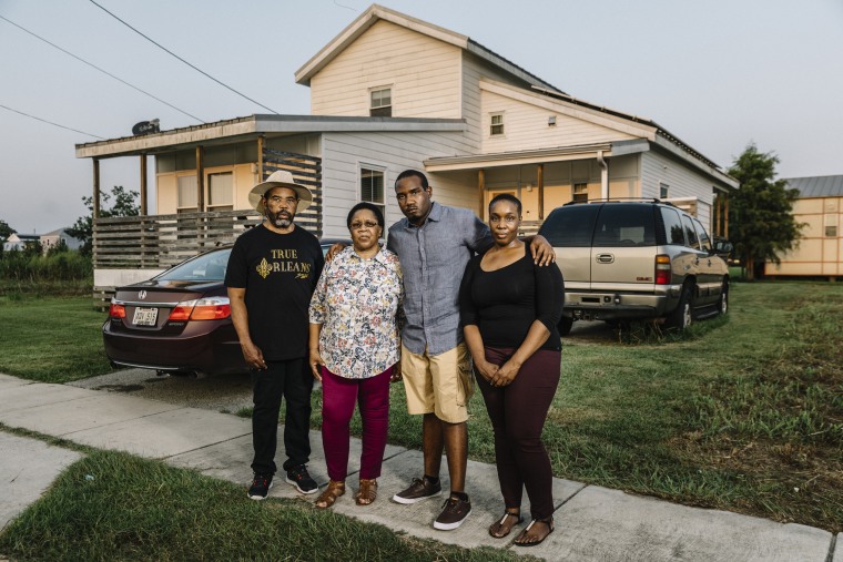 Image: Keith Allen, Sharon Allen, Khalid Allen, and Kamaria Allen