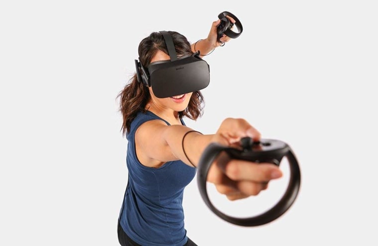 Best gaming gear: Oculus Rift headset and controller