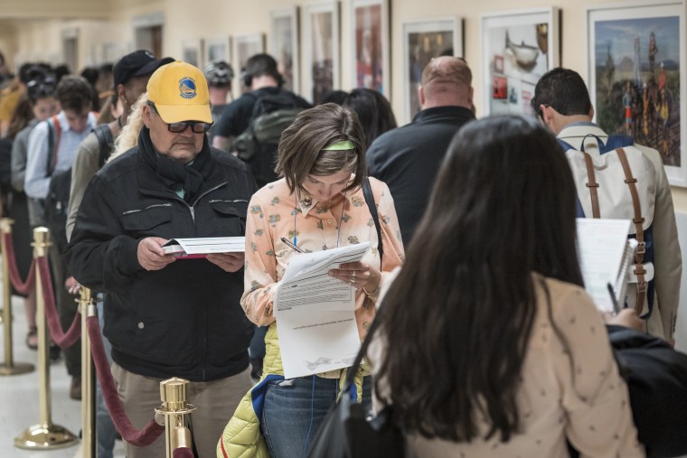 Image: Voters Cast Ballots In The California Primary Election