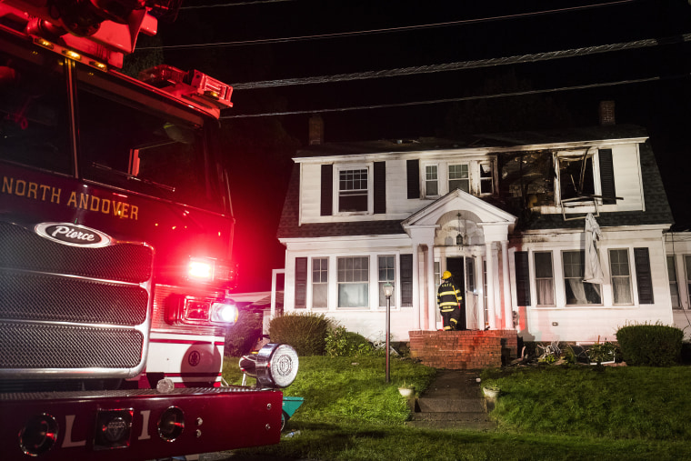 Image: Gas explosions in Massachusetts