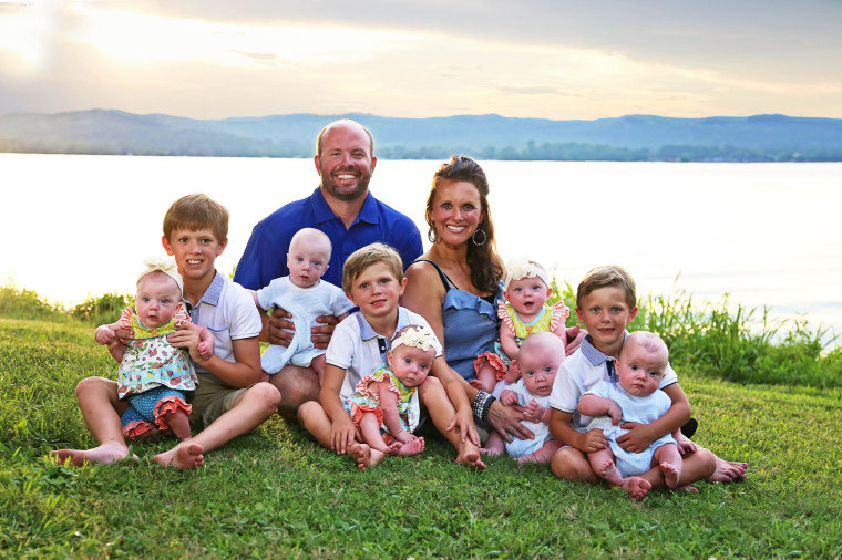 Courtney and Eric Waldrop and their "divine nine" children, three older boys and sextuplet babies, are coming to TLC with new series SWEET HOME SEXTUPLETS