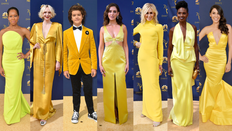 Emmy Awards fashion: Yellow