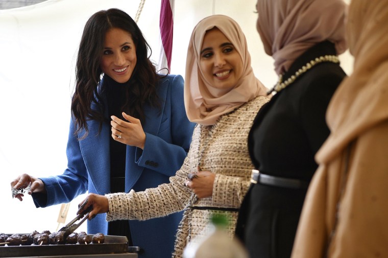 Meghan Markle at Community Kitchen event