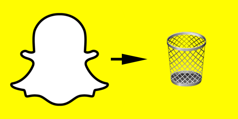 how to delete snapchat