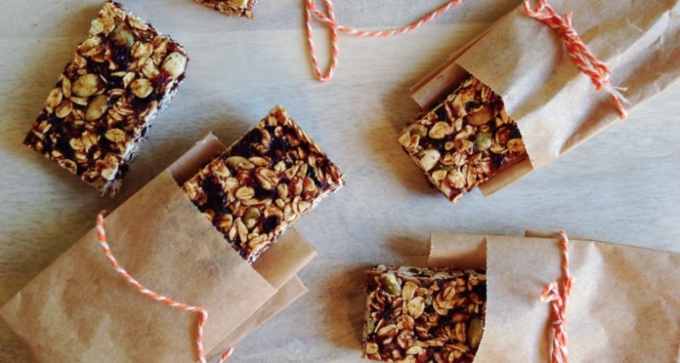 Cranberry Pumpkin Granola Bars