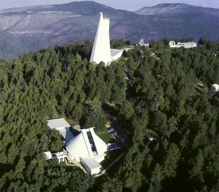 The Sunspot Solar Observatory site on Sacramento Peak in New Mexico.