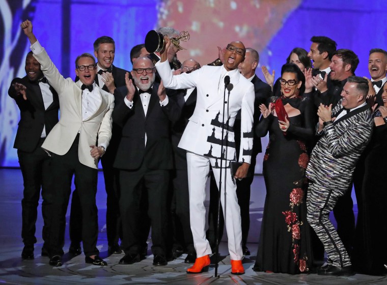 RuPaul's Drag Race wins the Emmy for Outstanding Reality-Competition Program.