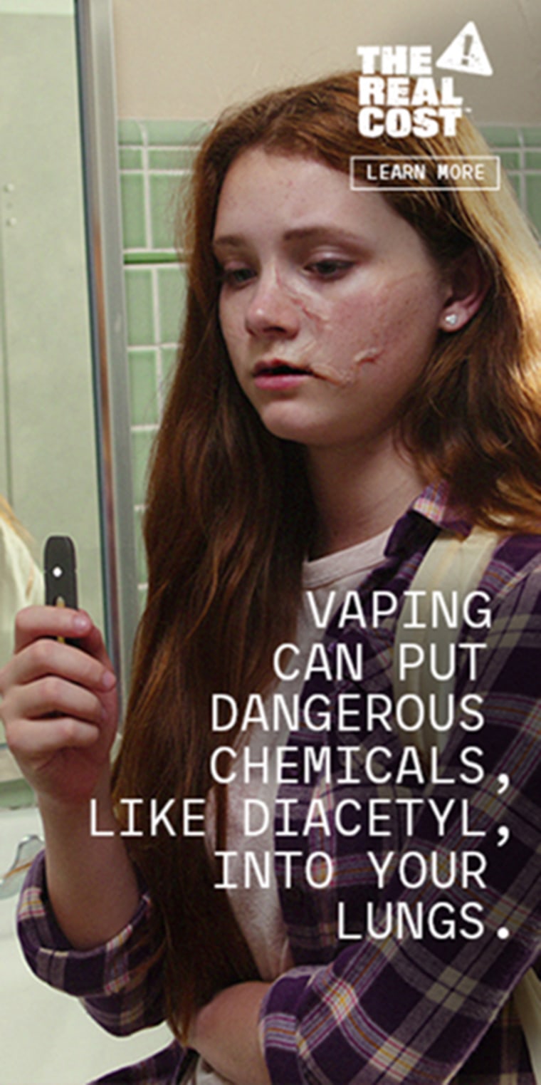 FDA launches new anti vaping campaign aimed at teens