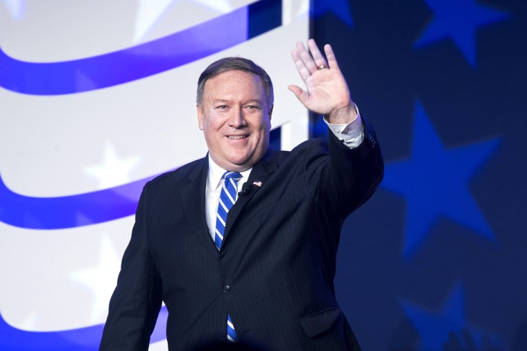 Image: US Secretary of State Mike Pompeo