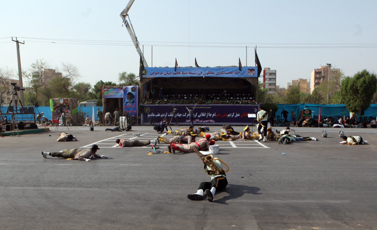 Image: Iran military prade terror attack