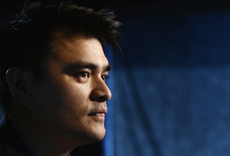 Image: Journalist and director of film "Documented", Jose Antonio Vargas, poses for a photograph in Los Angeles, Californa