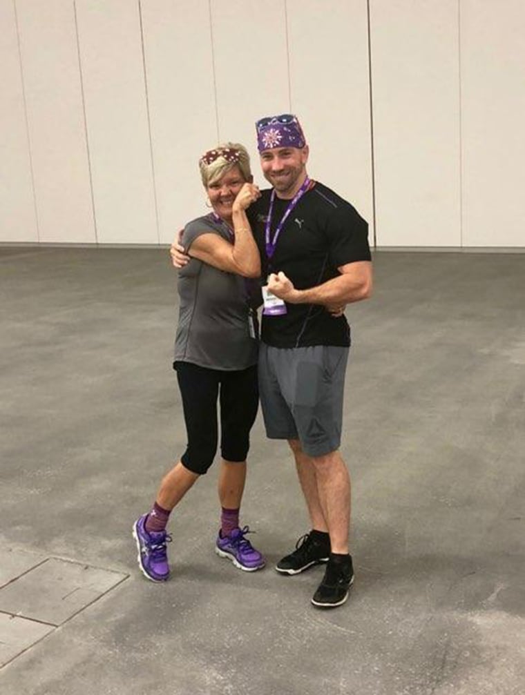 When Jeanne Traver started working with her trainer, she hated every minute of it. Now she realized he was helping her lose weight and build muscle.