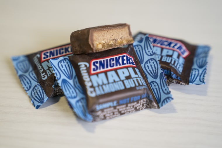 Maple Almond Butter Snickers