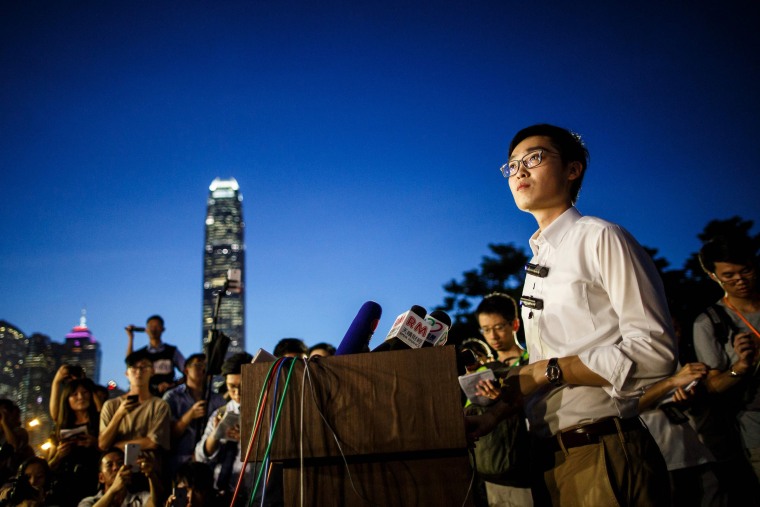 Image: Andy Chan is the leader of the pro-independence Hong Kong National Party