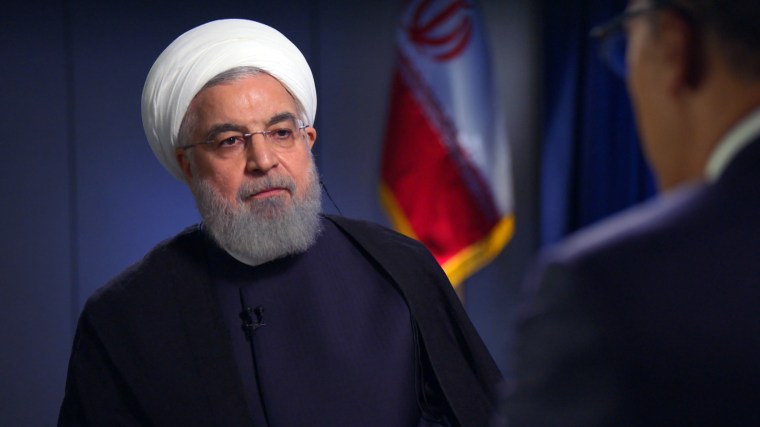 Image: Hassan Rouhani Lester Holt interview