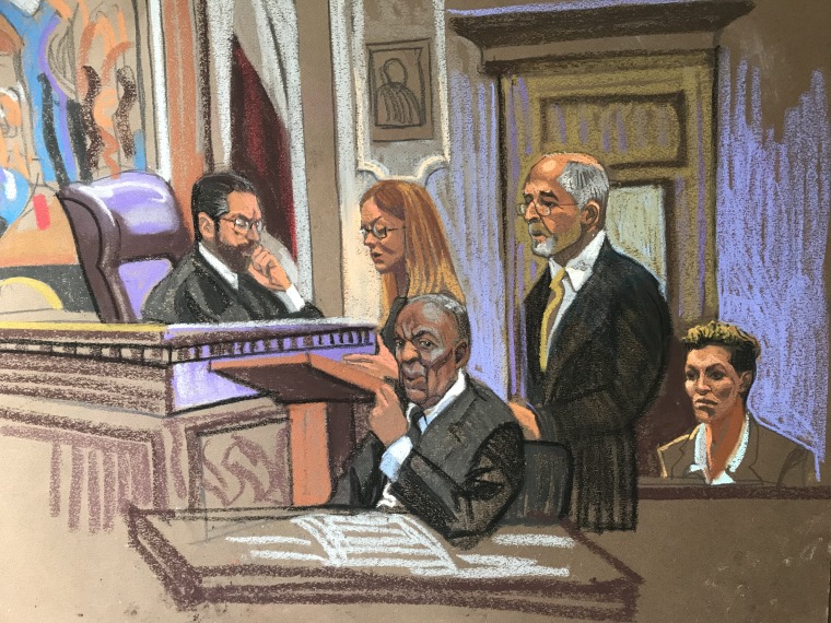 Image: Bill Cosby sentencing sketch