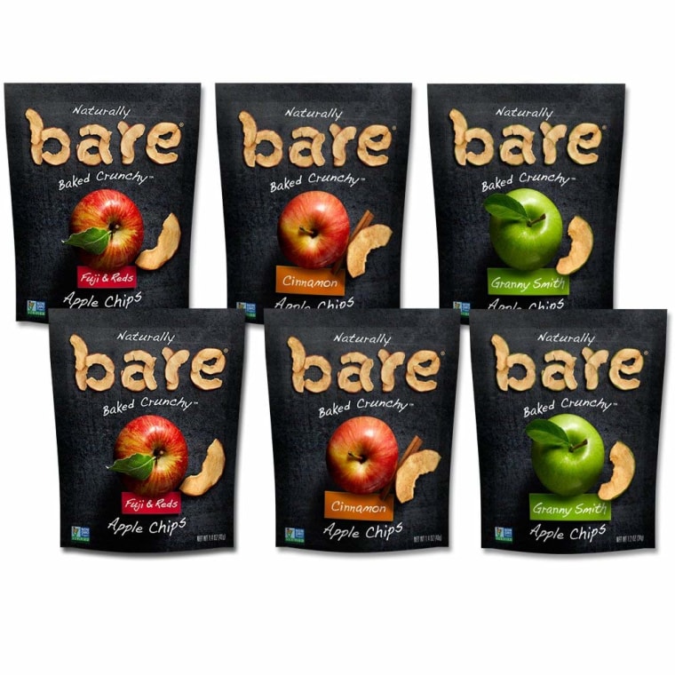 Bare Apple and Banana Chips